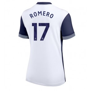 Tottenham Hotspur Cristian Romero #17 Hjemmebanetrøje Dame 2024-25 Kort ærmer